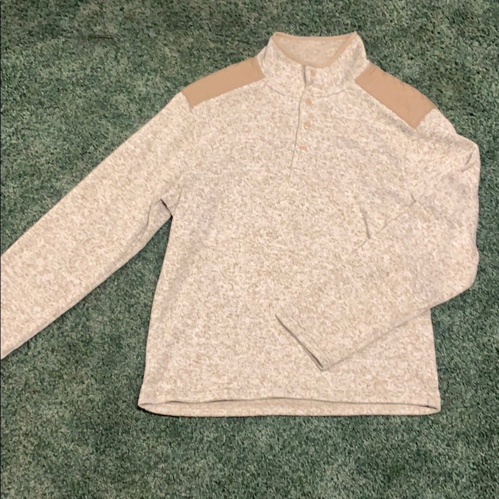 Goodfellow quarter button sweatshirt